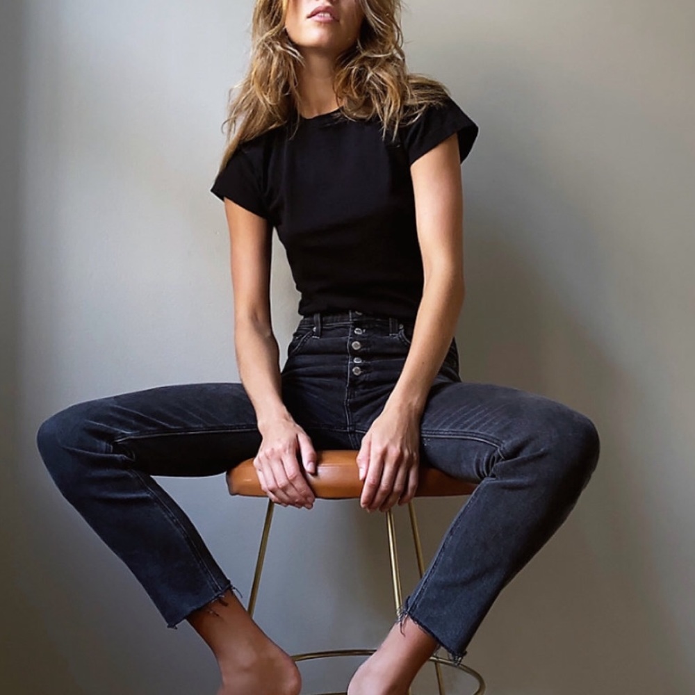 DENIM FORUM | 29 YOKO HIGH RISE SLIM JEANS ARITZIA